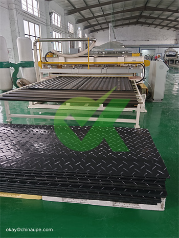 20mm thick blue Ground protection mats factory